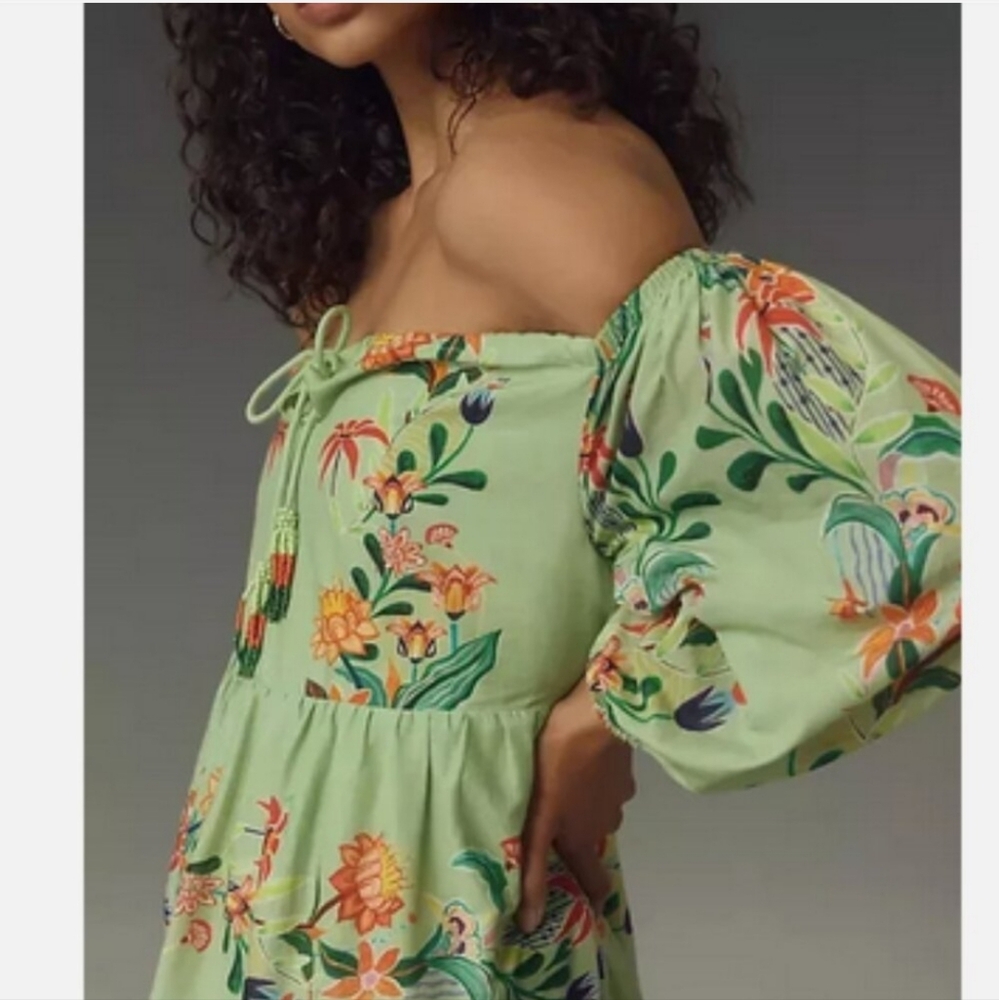 Farm Rio Tiered Mididress - Picture 8 of 11